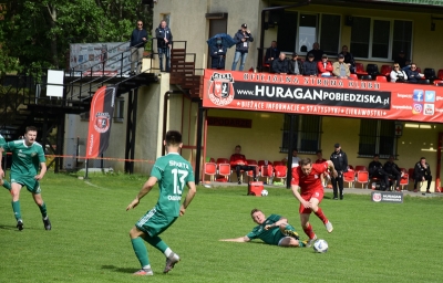 XIX kolejka ligowa: HURAGAN - Sparta Oborniki 3:1 (2:0)