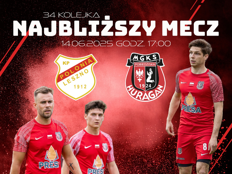 Zapowiedź - sobota, 17:00, Polonia Leszno - HURAGAN