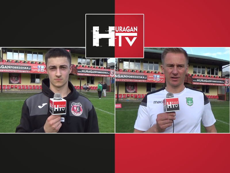 Huragan TV: Mateusz Kozłowski i trener Tomasz Nawrot po meczu z Kotwicą Kórnik