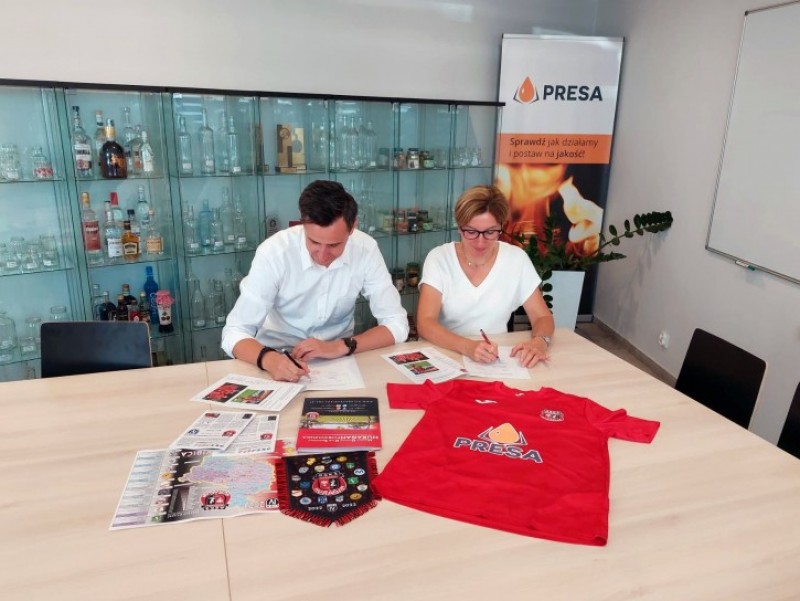  Spółka PRESA Sp. z o.o sponsorem głównym Huraganu