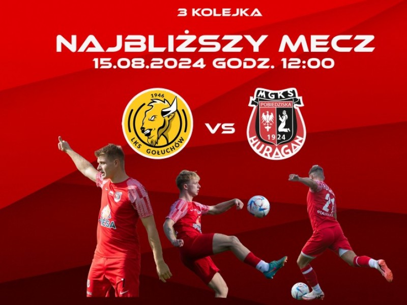 Zapowiedź - czwartek, 12:00, LKS Gołuchów - HURAGAN